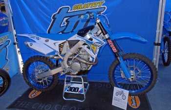 The 2017 TM 300FI MX was unveiled in America at the 2016 Monster Energy MXGP o