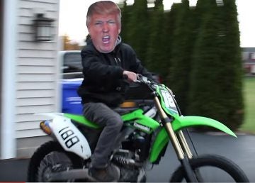 Donald Trump Riding Video