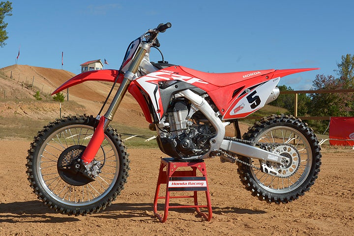 2017 Honda CRF450R First Ride